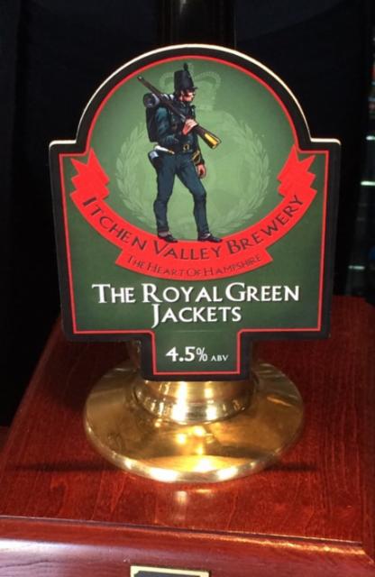The Royal Green Jackets 4.5%, Itchen Valley Brewery, England