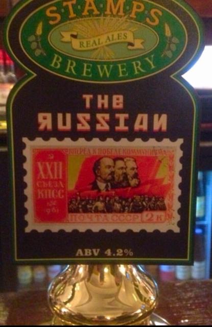 The Russian 4.2%, Stamps Brewery, England