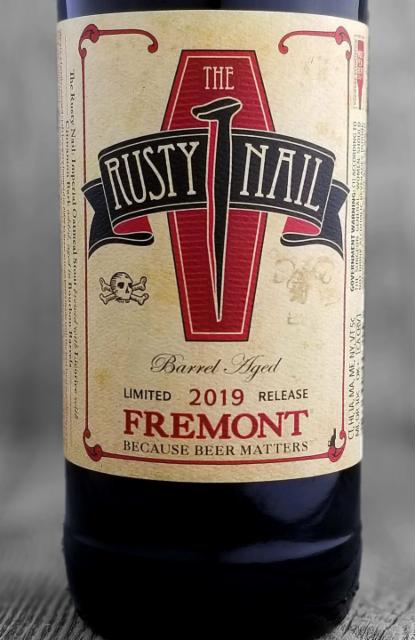 The Rusty Nail (2019) 13.9%, Fremont Brewing Company, United States