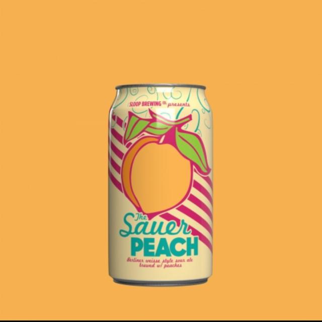 The Sauer Peach 4.3%, Sloop Brewing Company, United States