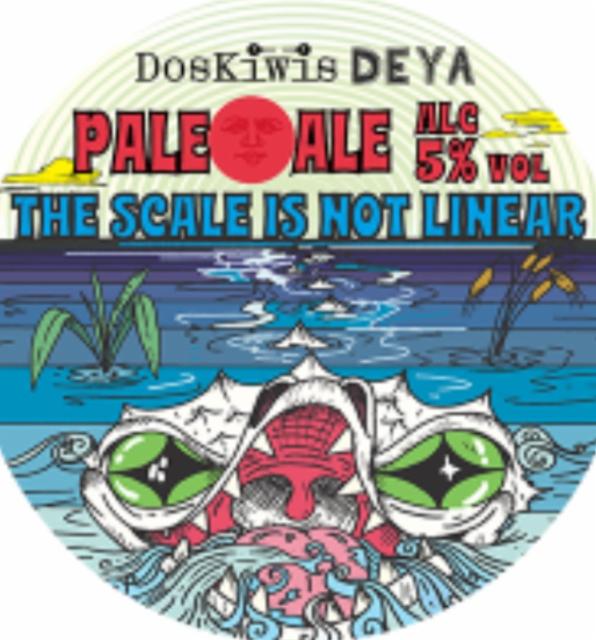the scale is not linear 5.0%, DEYA Brewing Company, England