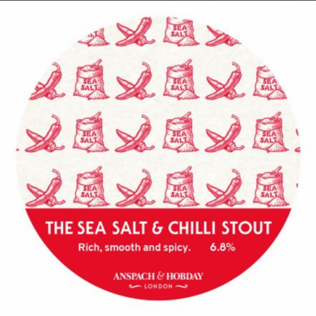 The Sea Salt & Chilli Stout 6.8%, Anspach & Hobday, England