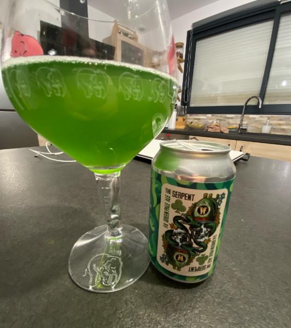 The Serpent (Green Pale Ale) 4.5%, The White Hag Brewing Company, Ireland
