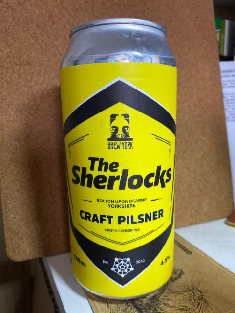 The Sherlocks 4.5%, Brew York, England
