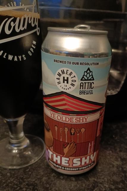 The Shy 6.7%, Hammerpot Brewery, England