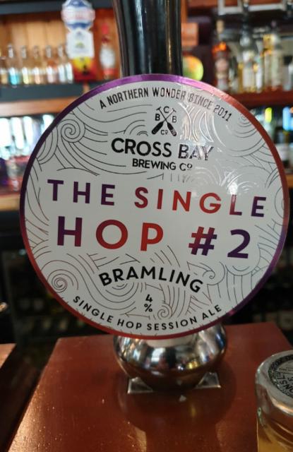 The Single Hop # 2 : Bramling 4.0%, Cross Bay Brewing Co, England