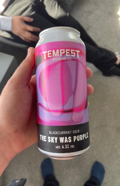 The sky was purple 4.5%, Tempest Brewing Co, Scotland