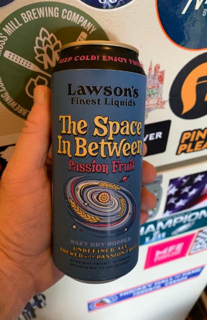 The Space in Between (Passion Fruit) 5.0%, Lawson's Finest Liquids, United States