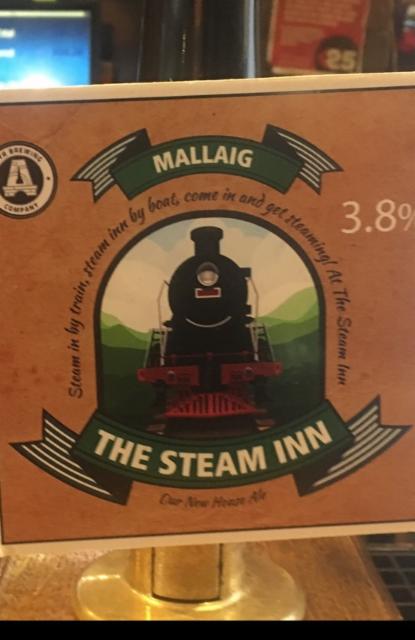 The Steam Inn 3.8%, Ayr Brewing, Scotland