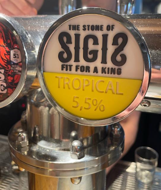 the stone of sigis tropical 5.5%, The Brew Society, Belgium