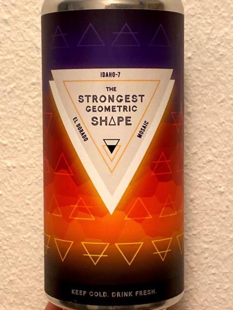 The Strongest Geometric Shape #3: Mosaic+El Dorado+Idaho-7 10.3%, Barrier Brewing Company, United States