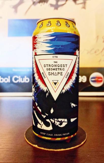 The Strongest Geometric Shape #10 Citra + Strata + Mosaic 10.3%, Barrier Brewing Company, United States