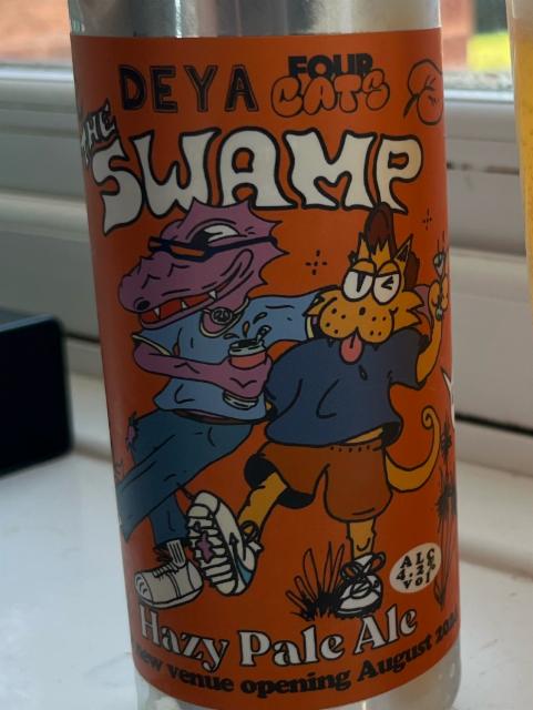 The Swamp Hazy Pale Ale 4.2%, DEYA Brewing Company, England