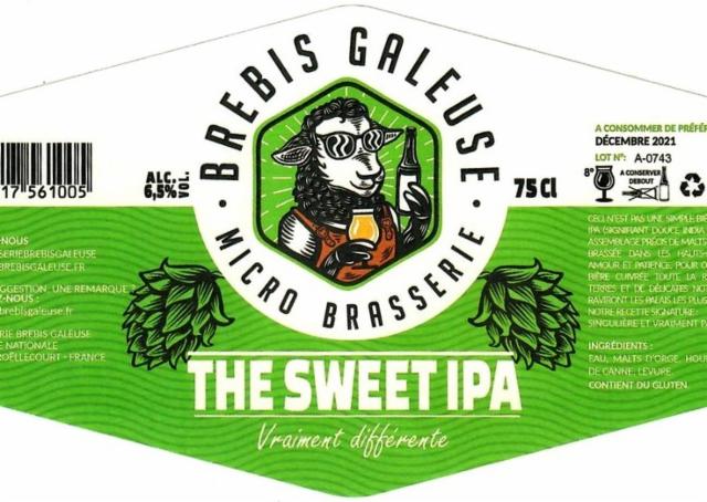 The Sweet IPA 6.5%, Brasserie Brebis Galeuse [Closed], France