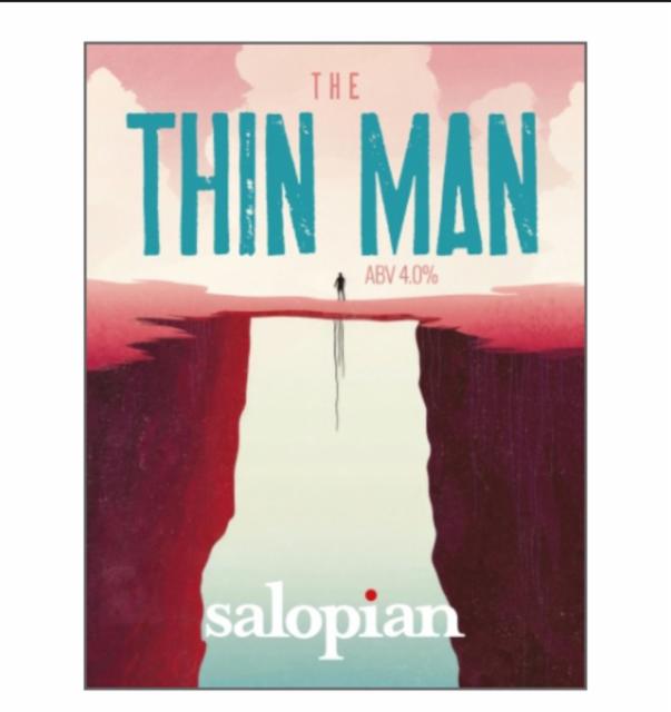 The Thin Man 4.5%, Salopian Brewery, England