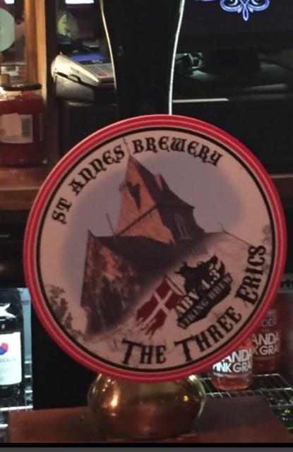 The Three Erics Viking Brew 4.3%, St Annes Brewery, England