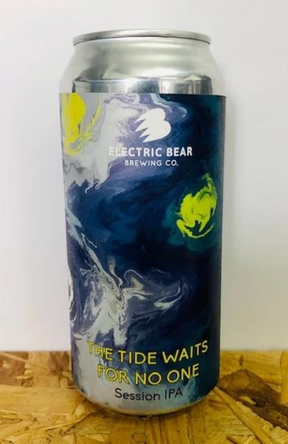 The tide waits for no one 5.6%, Electric Bear Brewing Co., England