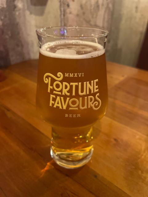 The time traveller, Fortune favours beer