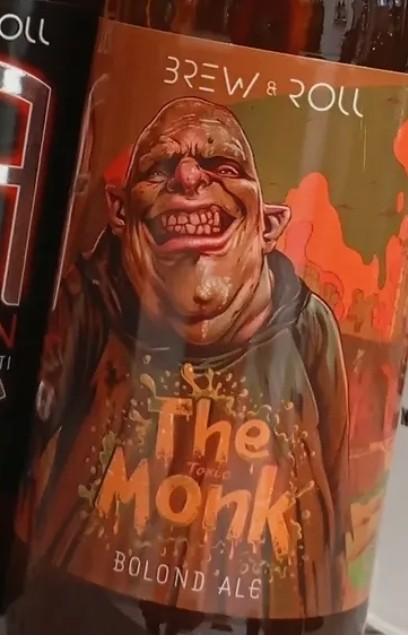 the toxic monk 6.4%, Cervezas Brew & Roll, Spain