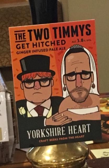 The Two Timmys Get Hitched 3.8%, Yorkshire Heart, England