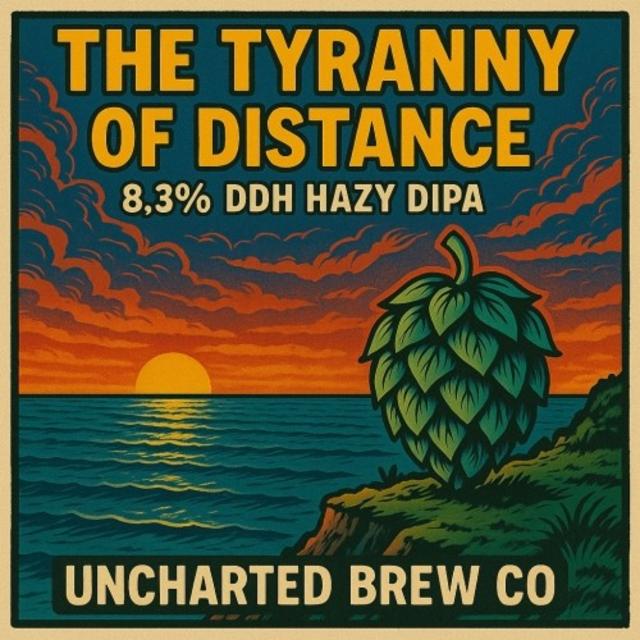 The Tyranny of Distance 8.3%, Uncharted Brew Co., Belgium