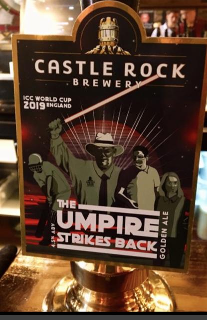 The Umpire Strikes Back 4.5%, Castle Rock Brewery, England