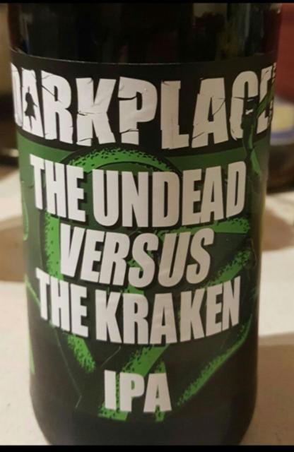 The Undead Versus The Kraken 6.5%, Darkplace Brewery, England