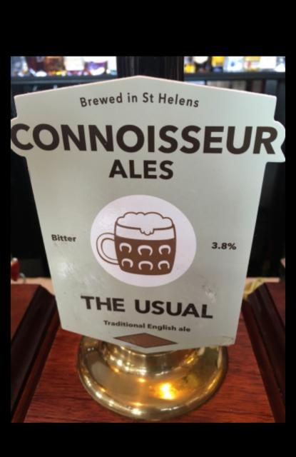 The Usual 3.8%, Connoisseur Ales, England