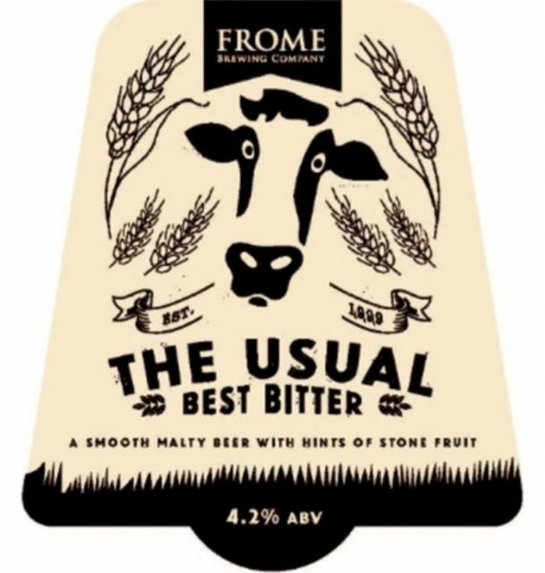 The Usual Best Bitter 4.2%, Frome Brewing Company, England
