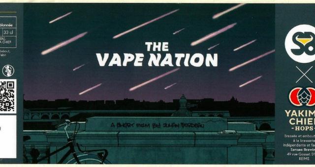 The Vape Nation 3.0%, Senses Brewing, France