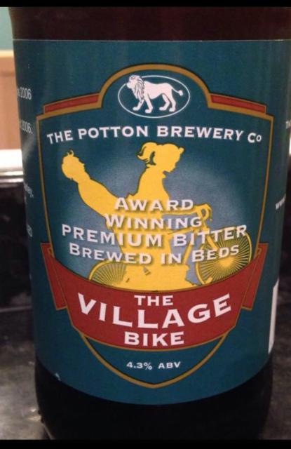 The Village Bike 4.3%, Potton Brewing, England