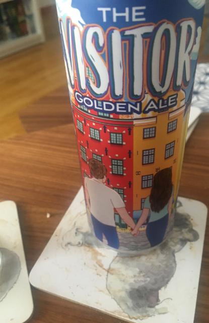 The Visitor Golden Ale 5.7%, Connecticut Valley Brewing, United States