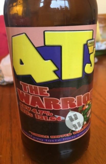 The Warrior 4.7%, 4T's Brewery, England