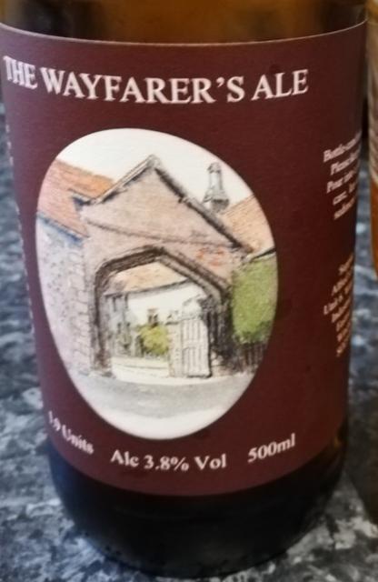 The Wayfarer's Ale 3.8%, Alfred's Brewery, England