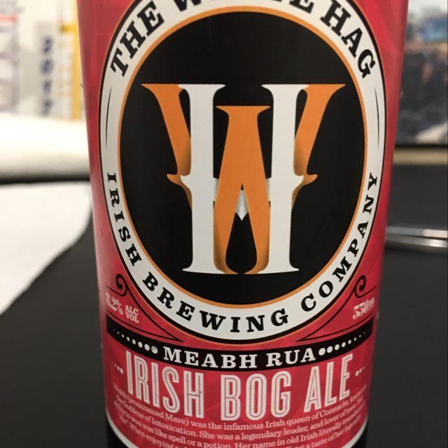 Meabh Rua Irish Bog Ale 8.2%, The White Hag Brewing Company, Ireland