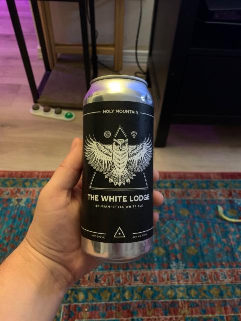 The White Lodge 4.8%, Holy Mountain Brewing Company, United States