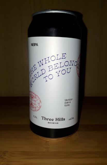 The Whole World Belongs To You 6.3%, Three Hills Brewing, England