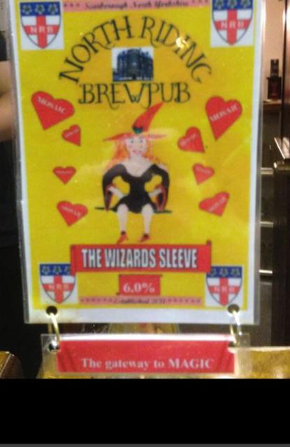 The Wizards Sleeve 6.0%, North Riding Brewery, England