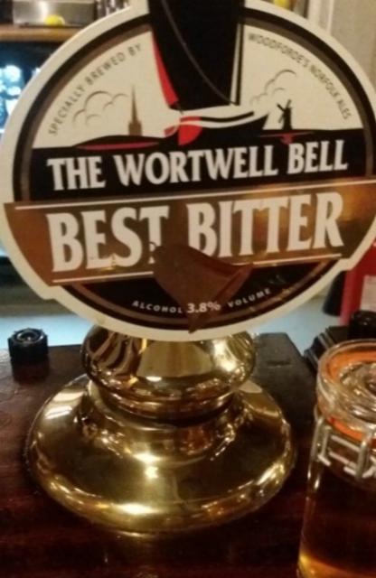 The Wortwell Bell Best Bitter 3.8%, Woodforde's Brewery, England