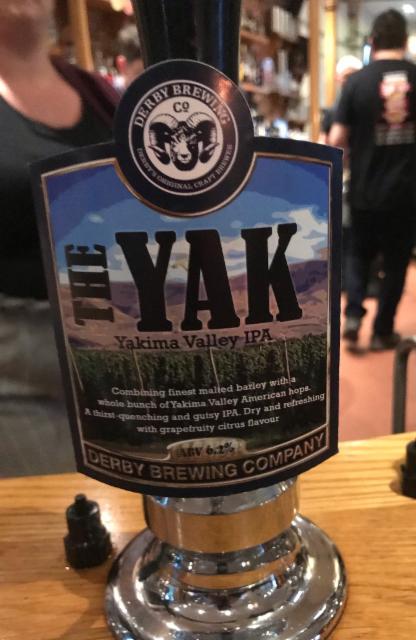 The Yak 6.0%, Derby Brewing, England