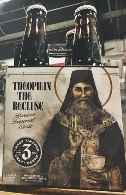 Theophan The Recluse 10.0%, Three Taverns Craft Brewery, United States