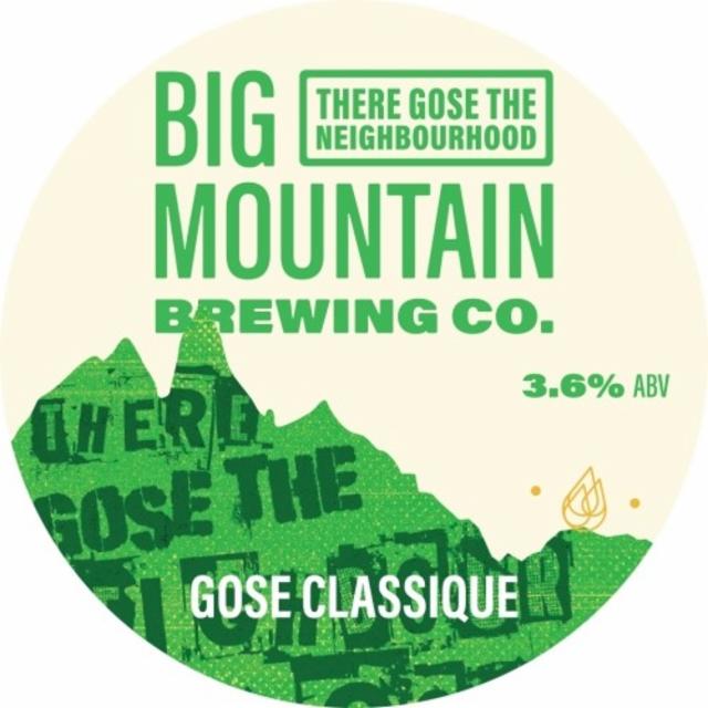 There Gose The Neighbourhood 3.6%, Big Mountain Brewing Co., France