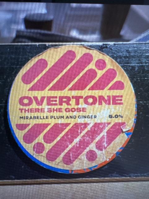 There She Gose 5.0%, Overtone Brewing Co., Scotland