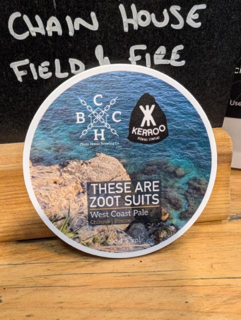 these are zoot suits 4.5%, Chain House Brewing Company Limited, England