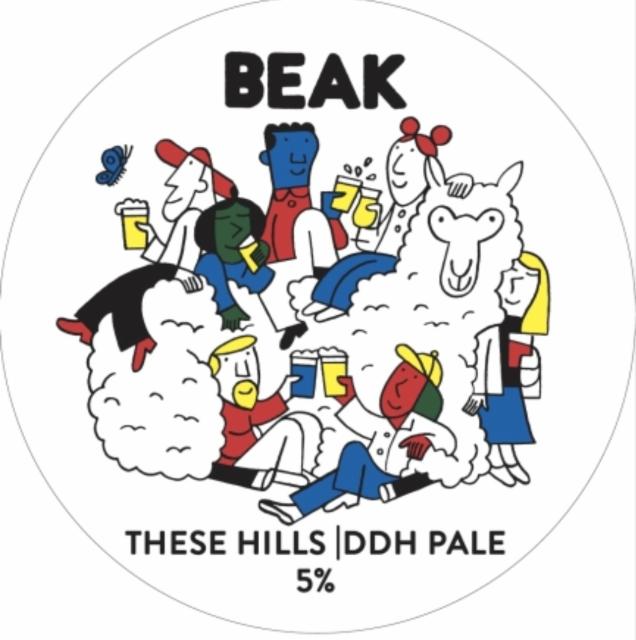 These Hills 2025 5.0%, Beak Brewery, England
