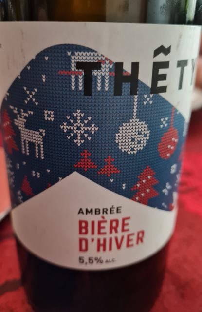 Thétys Bière D'Hiver 5.5%, Microbrasserie Thétys, France