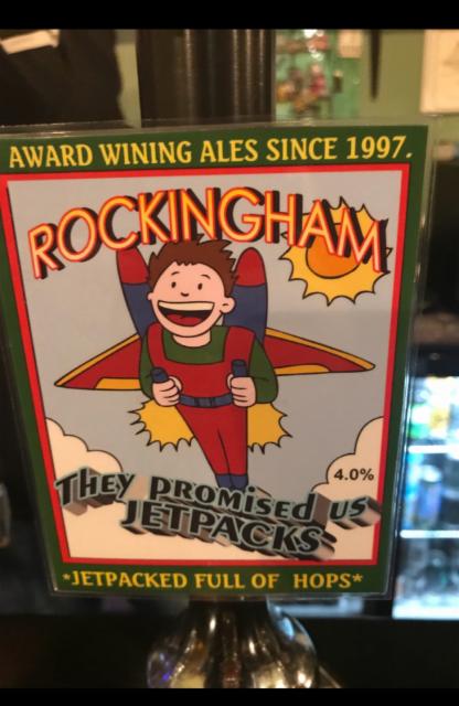They Promised Us Jetpacks 4.0%, Rockingham Ales, England