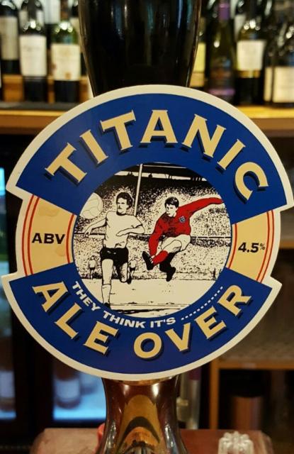 They Think Its..........Ale Over 4.5%, Titanic Brewery, England