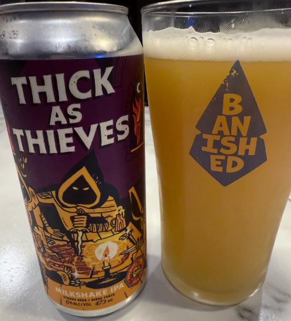 Thick As Thieves 6.0%, BANISHED BREWING LTD, Canada