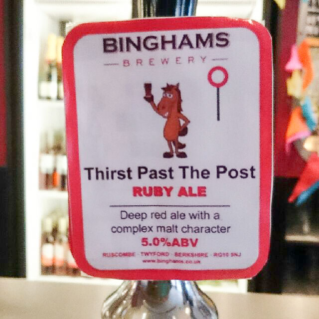 Thirst Past the Post 5.0%, Binghams Brewery, England